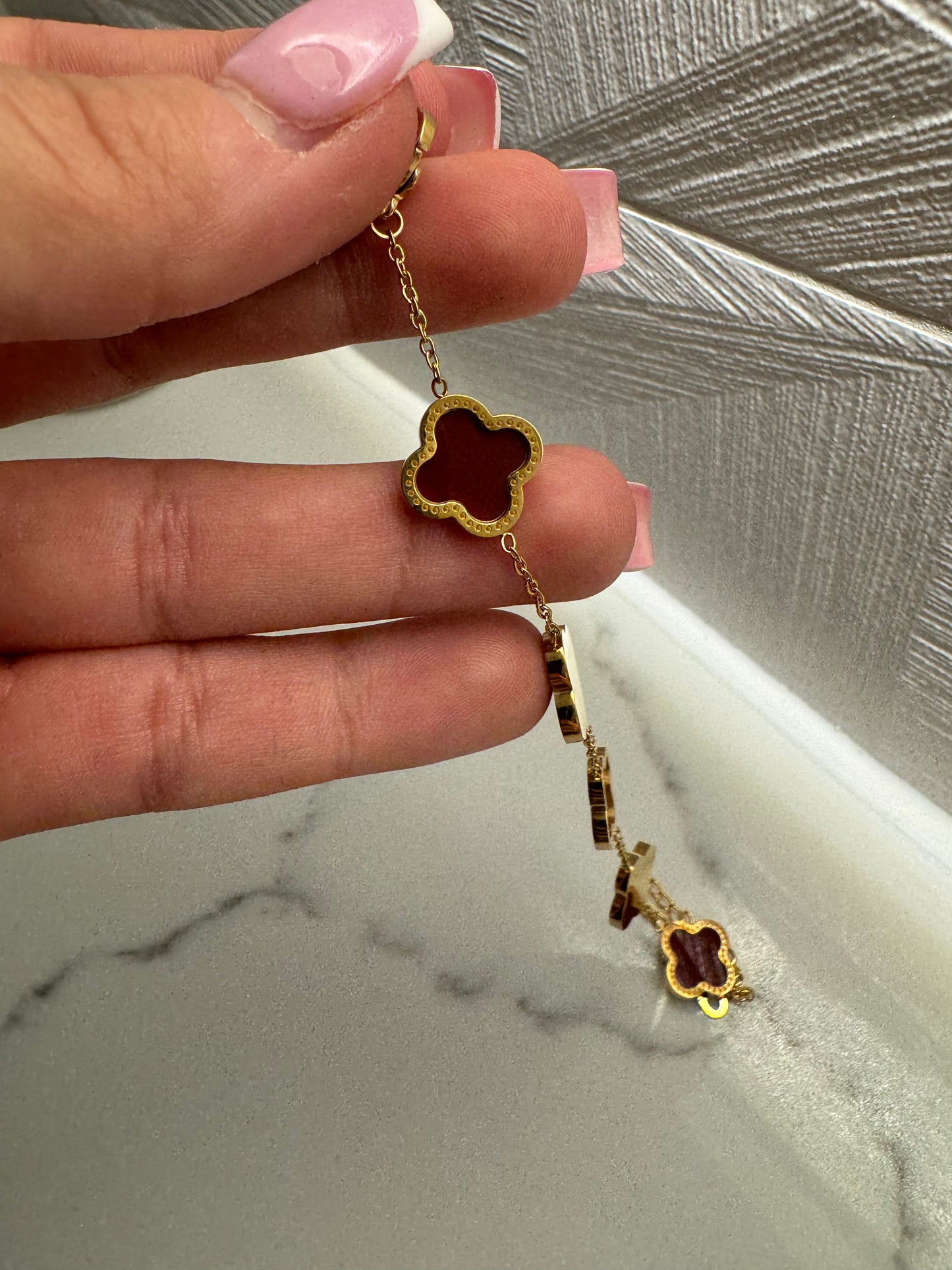 Gold Clover Bracelet