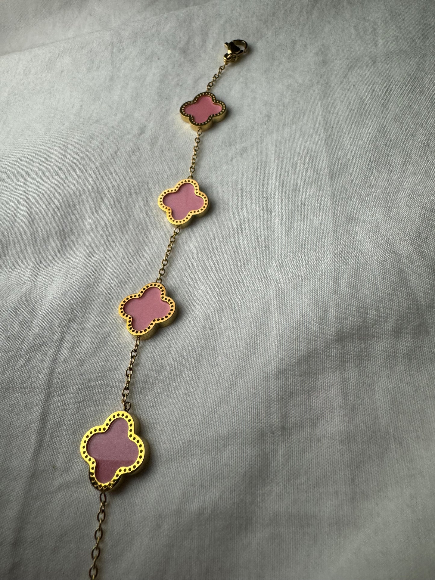 Gold Clover Bracelet