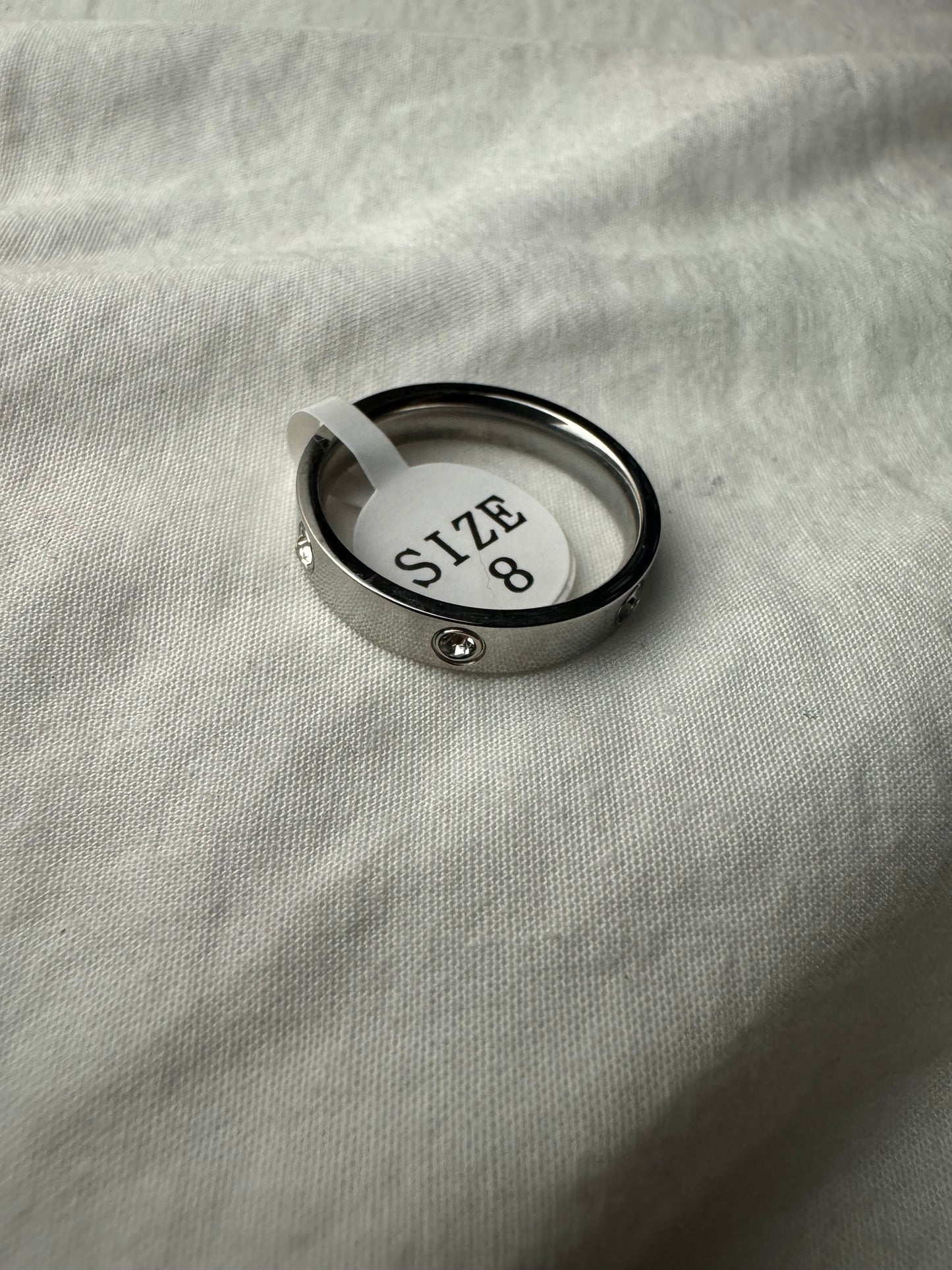 Silver Love Ring